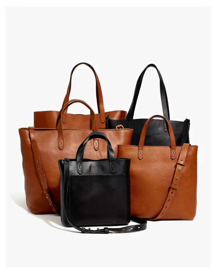 Women The Small Transport Crossbody True Black Madewell Totes Women The Small Transport Crossbody True Black Madewell Totes
