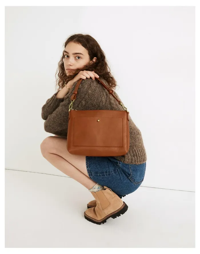 Women The Transport Shoulder Crossbody Bag English Saddle Madewell Shoulder Bags Women The Transport Shoulder Crossbody Bag English Saddle Madewell Shoulder Bags