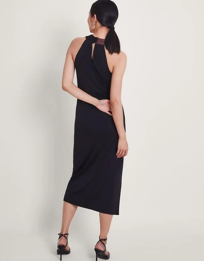 Women Tia TwoTone Dress Brown Monsoon Dresses