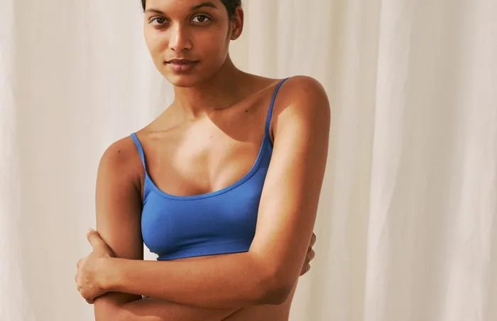 Women Tops Women 8211 Langor 8211 True Blue TWOTHIRDS Underwear