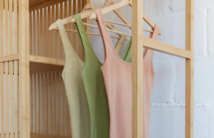 Women Tops Women 8211 Recycled Rib Tank 8211 Yellow Pastel TWOTHIRDS Tops