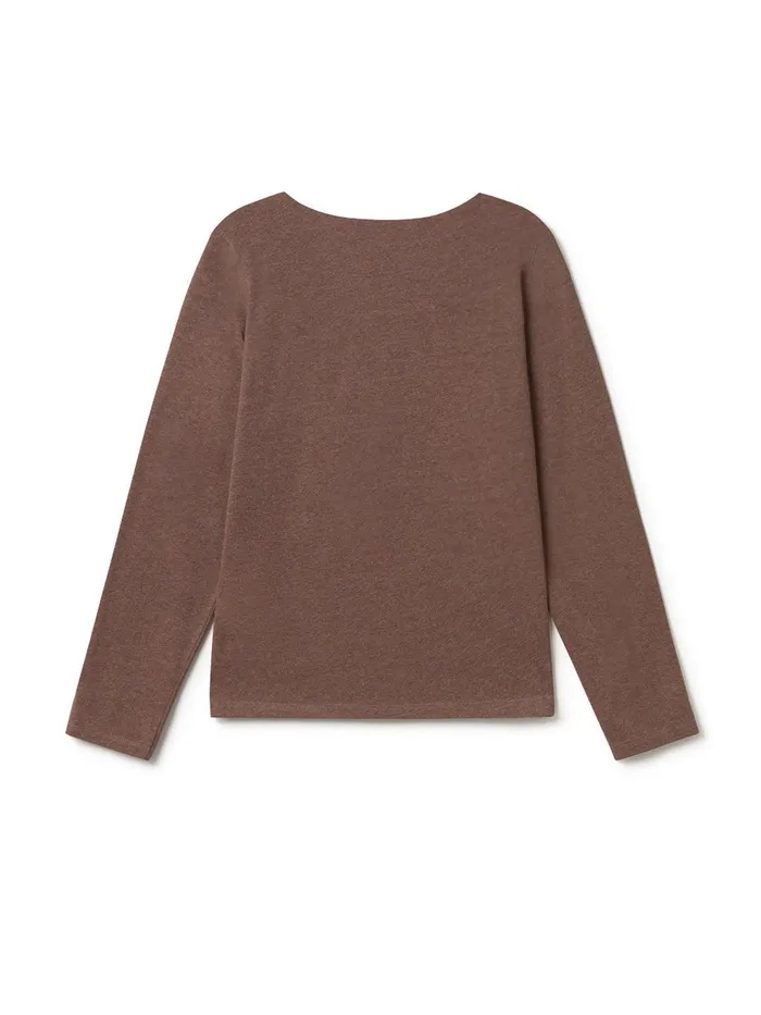 Women Tops Women 8211 Salthill 8211 Cappuccino TWOTHIRDS Tops