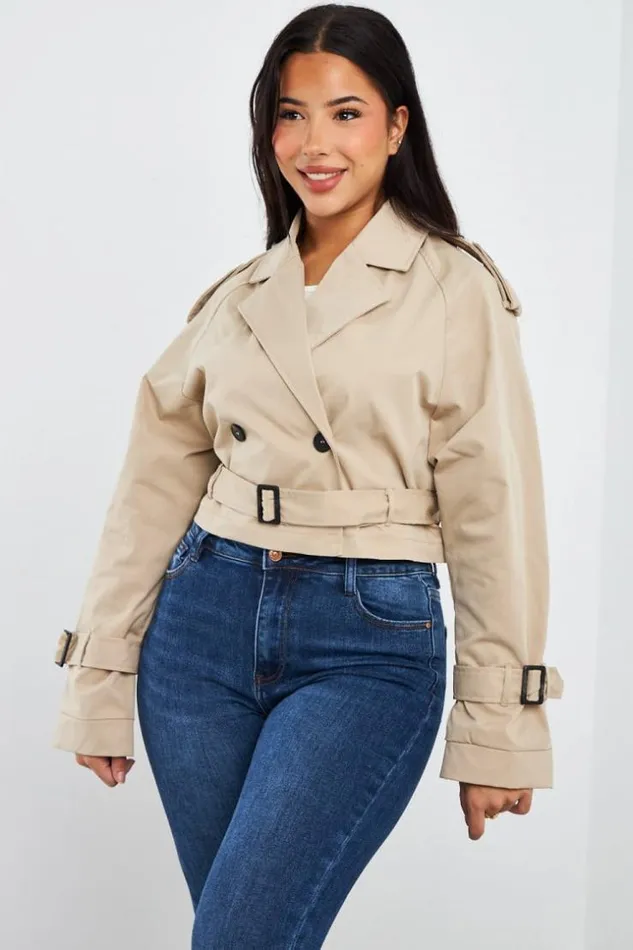 Women Trench Court Beige Beige Brentiny Paris Jackets