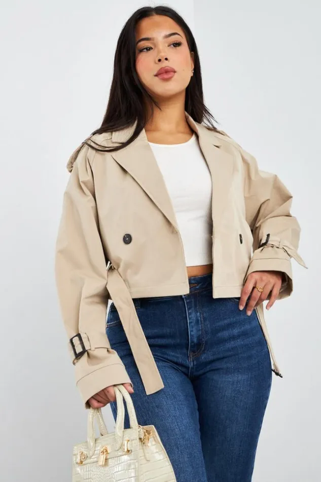 Women Trench Court Beige Beige Brentiny Paris Jackets