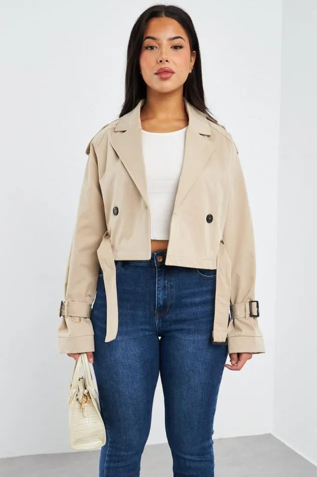 Women Trench Court Beige Beige Brentiny Paris Jackets