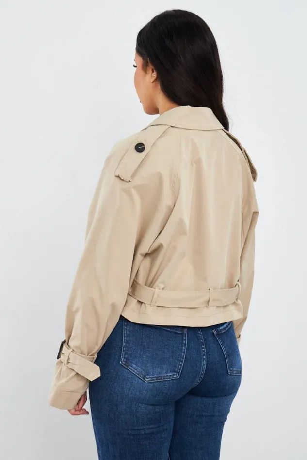 Women Trench Court Beige Beige Brentiny Paris Jackets