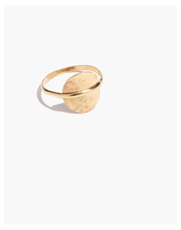 Women Tumble Mini Solo Ring Gold Madewell Rings