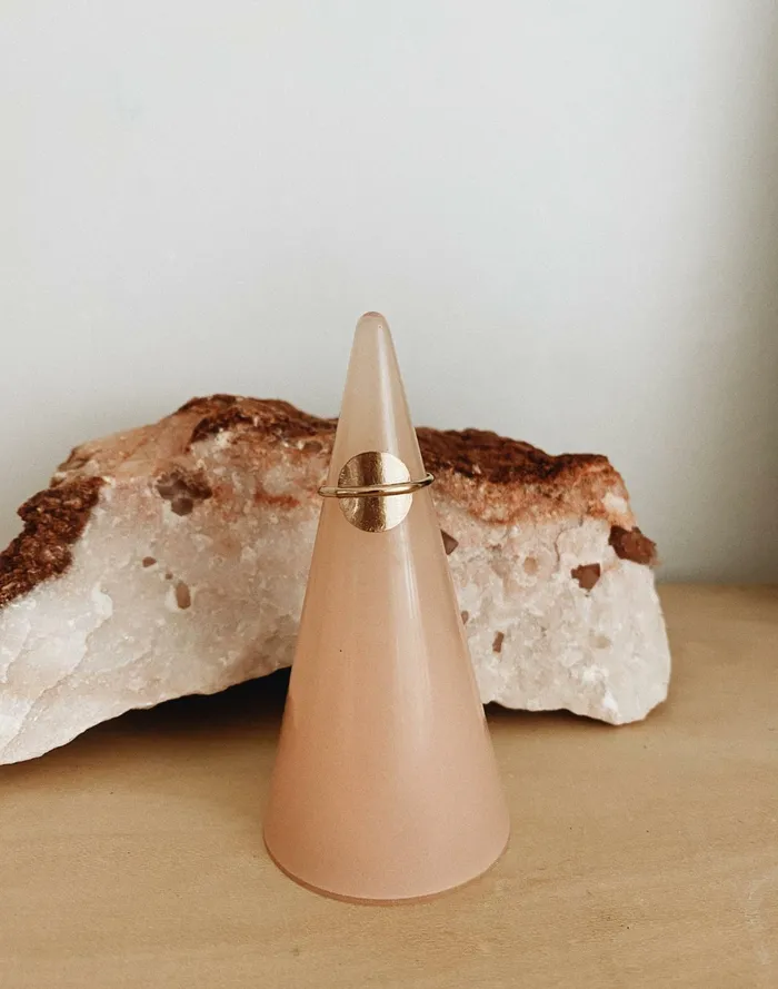 Women Tumble Mini Solo Ring Gold Madewell Rings Women Tumble Mini Solo Ring Gold Madewell Rings