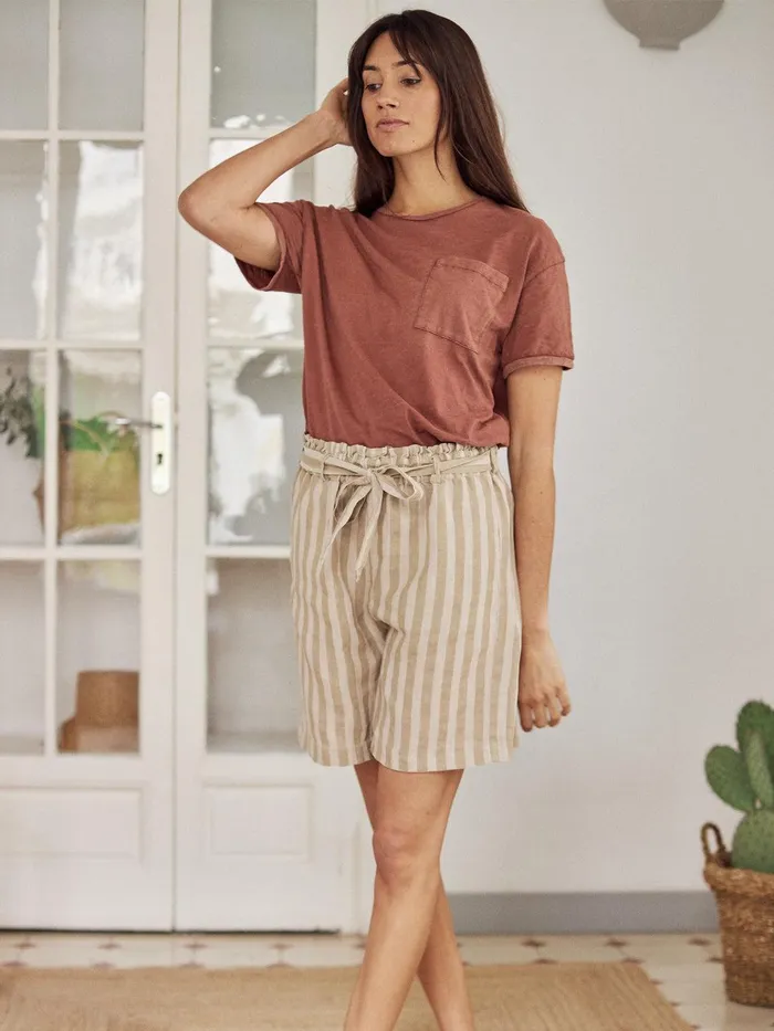 Women Waiheke 8211 Stripes TWOTHIRDS Shorts