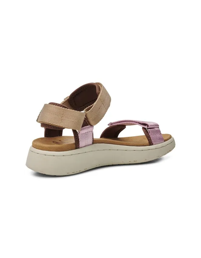 Women Woden Platform Sandals Pink Monsoon Sandals