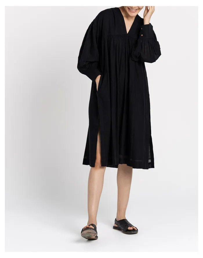 Women World Of Crow Summer Dress In Black Black Madewell Dresses Women World Of Crow Summer Dress In Black Black Madewell Dresses