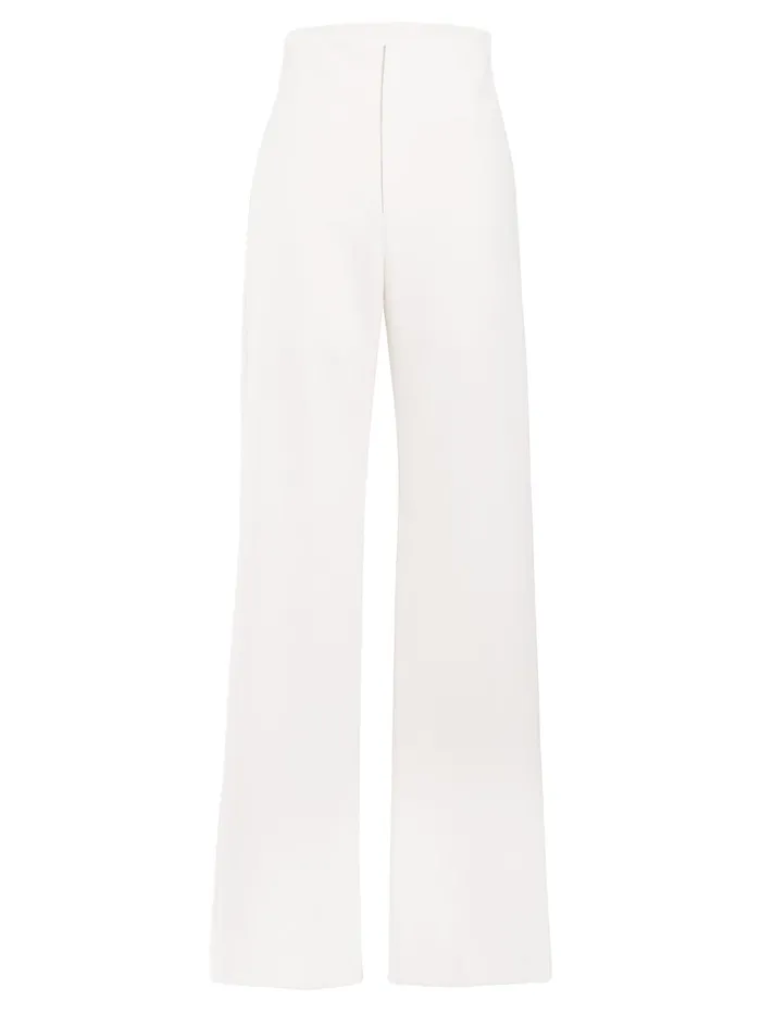 Women Wynn Hamlyn 8211 Ally High Waisted Trouser In Ivory The UNDONE Pants