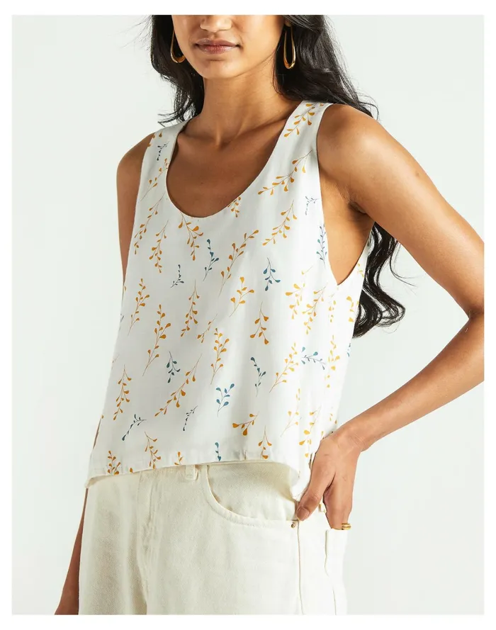 Women X Reistor Classic Tank Top Ivory White Madewell Tops and Shirts Women X Reistor Classic Tank Top Ivory White Madewell Tops and Shirts