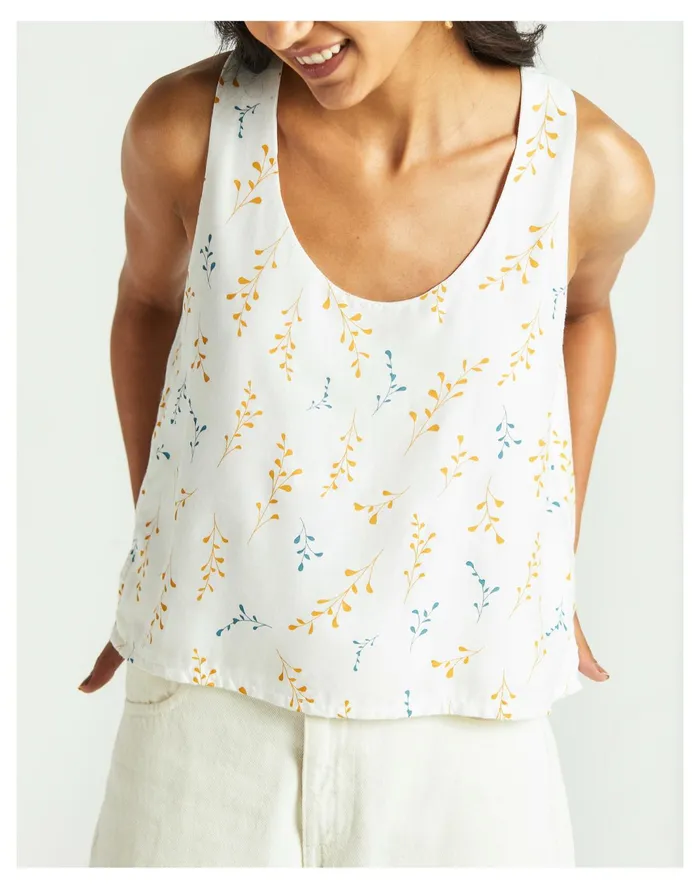 Women X Reistor Classic Tank Top Ivory White Madewell Tops and Shirts Women X Reistor Classic Tank Top Ivory White Madewell Tops and Shirts