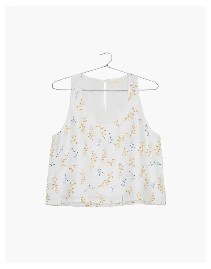 Women X Reistor Classic Tank Top Ivory White Madewell Tops and Shirts Women X Reistor Classic Tank Top Ivory White Madewell Tops and Shirts