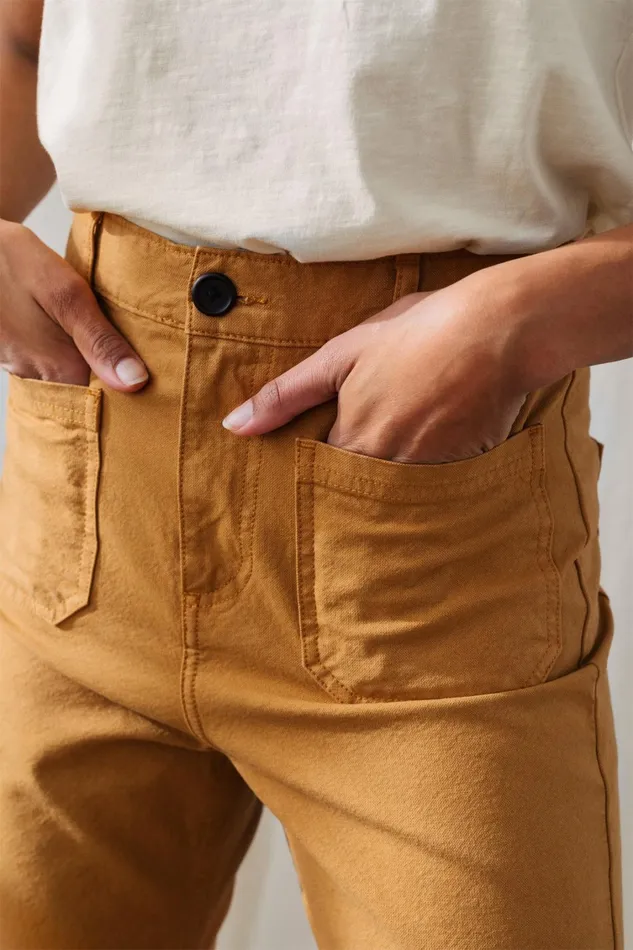 Women Yunosti 8211 Honey Mustard TWOTHIRDS Pants