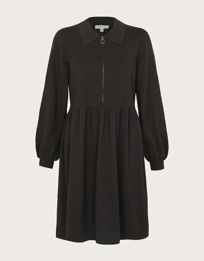 Women Zelda Zip Dress Grey Monsoon Dresses