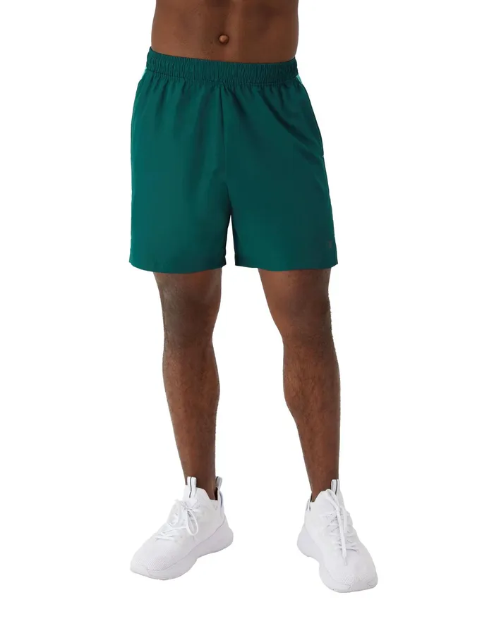 Woven Sports Shorts 7034 Pine Depthsaqua Crush Men Champion Shorts