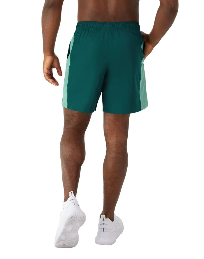 Woven Sports Shorts 7034 Pine Depthsaqua Crush Men Champion Shorts