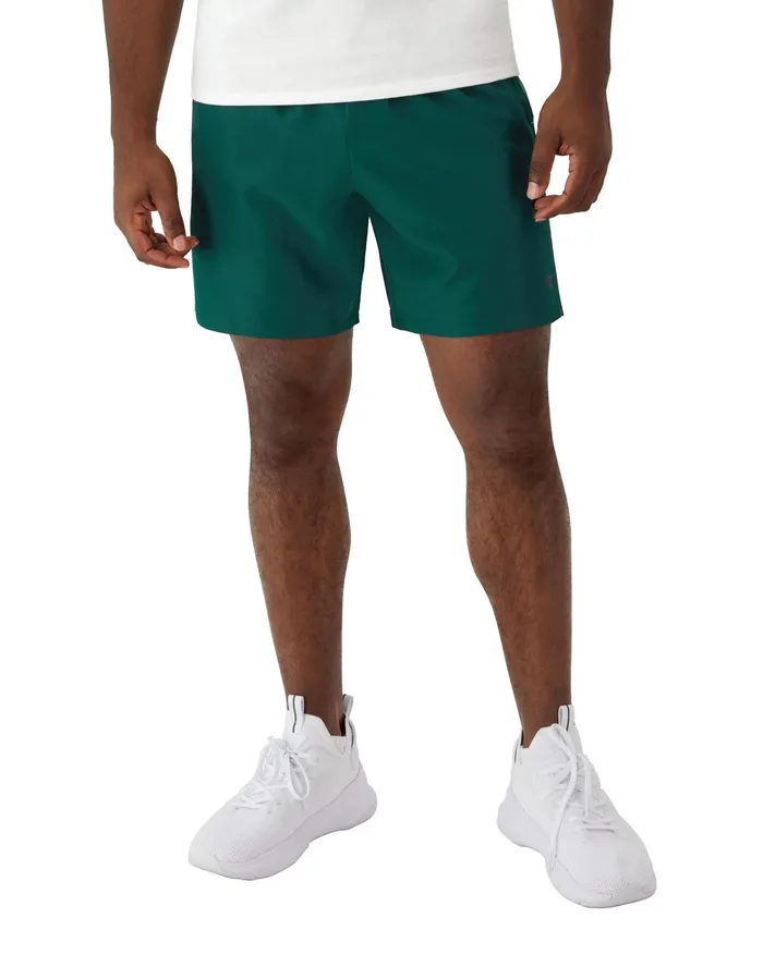 Woven Sports Shorts 7034 Pine Depthsaqua Crush Men Champion Shorts